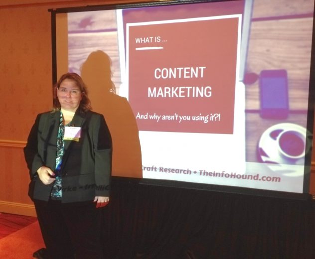 Jennifer Burke LCC content marketing Jennifer Burke library communications conference content marketing presentation