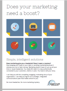 IntelliCraft Marketing Services Flyer-side1