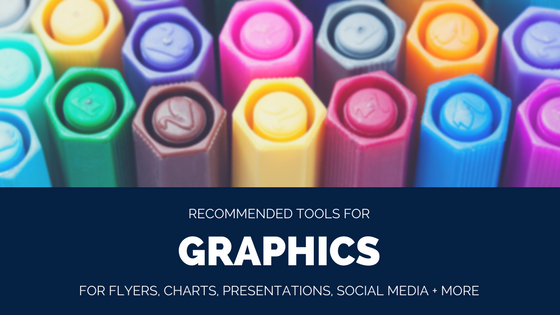 recommended library marketing tools for graphics