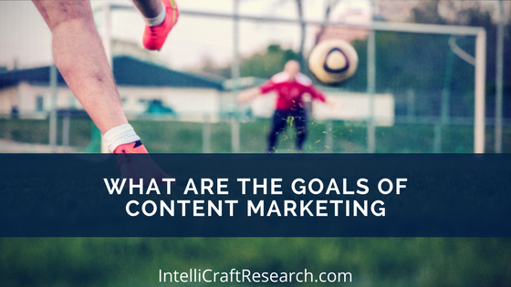 what are goals of content marketing soccer goal