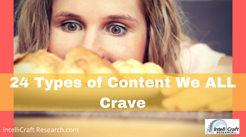 24 Types of Content We ALL Crave 24 types of marketing stories we crave