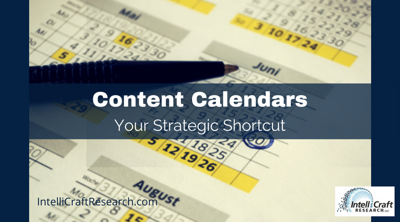 IntelliCraft content calendars post